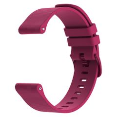 imoshion Bracelet sport en silicone avec boucle - Connexion universelle 20 mm - Fuchsia