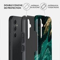 Burga Coque arrière Tough Samsung Galaxy A35 - Emerald Pool