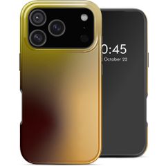 Selencia Coque arrière Vivid avec MagSafe Apple iPhone 17 Pro - Gradient Olive Dust