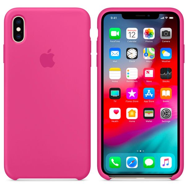 Apple Coque en silicone iPhone Xs / X - Dragon Fruit