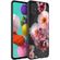 imoshion Coque Design Samsung Galaxy A51 - Fleur - Rose / Noir