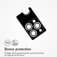 imoshion Protection d'objectif d'appareil photo (pack de 2) Apple iPhone 17 Pro / 17 Pro Max - Transparent