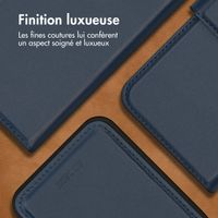 Accezz Premium Leather 2 in 1 Wallet Bookcase Samsung Galaxy A54 (5G) - Bleu foncé