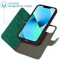 imoshion Etui de téléphone de type portefeuille 2-en-1 Apple iPhone 13 - Vert foncé