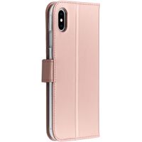 Accezz Étui de téléphone Wallet iPhone Xs Max - Rose Champagne