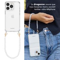 imoshion Coque avec cordons de téléphone Apple iPhone 13 Pro Max - Perles