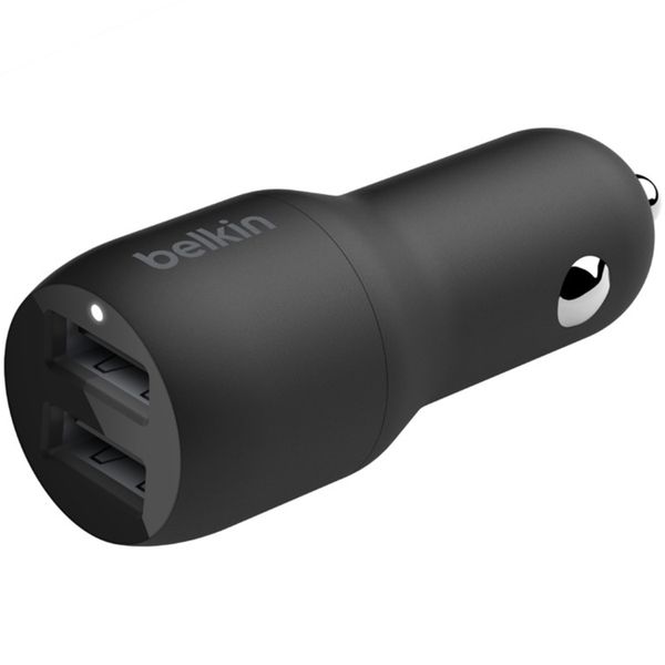 Belkin Boost↑Charge™ Dual USB Car Charger + câble Lightning - 24W