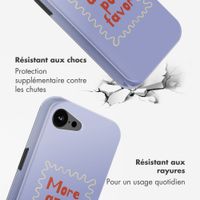 Selencia Coque arrière Vivid avec MagSafe Apple iPhone 16e - More Amor