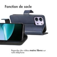 imoshion Étui de télephone portefeuille Xiaomi Redmi 15C (5G) - Bleu foncé