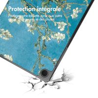 imoshion Coque tablette Design Trifold Samsung Galaxy Tab A11 Plus - Green Plant