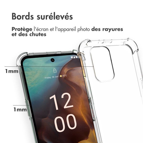 Accezz Coque Clear Nokia XR21 - Transparent