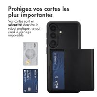 imoshion Coque arrière avec porte-cartes Samsung Galaxy S26 Plus - Noir
