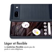 imoshion Coque Brushed Google Pixel 7a - Bleu foncé