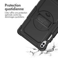 Accezz Coque arrière Defender XT Samsung Galaxy Tab S10 Plus / Tab S9 FE Plus / Tab S9 Plus - Noir