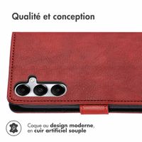 imoshion Étui de télephone portefeuille Samsung Galaxy A56 - Rouge