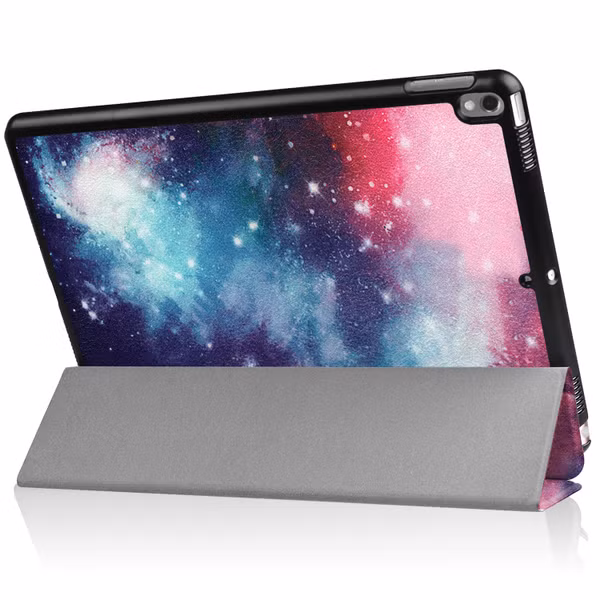 imoshion Coque tablette Design Trifold Apple iPad Air 3 (2019) / Pro 10.5 (2017) - Space