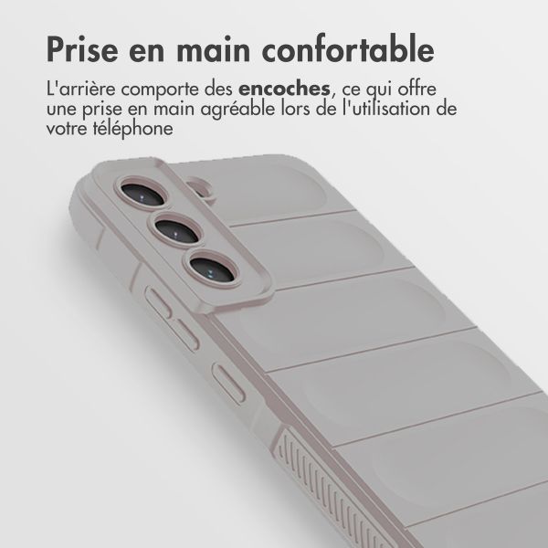 imoshion EasyGrip Backcover Samsung Galaxy S22 - Gris