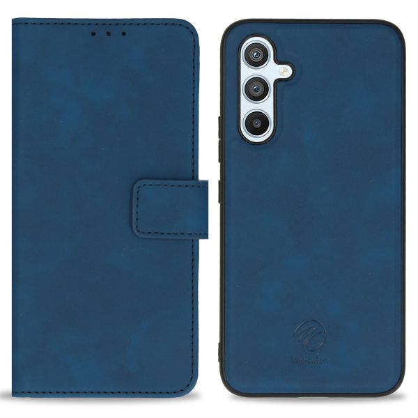 imoshion Etui de téléphone de type portefeuille de luxe 2-en-1 amovible Samsung Galaxy A54 (5G) - Bleu