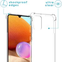 imoshion Coque avec cordon Samsung Galaxy A32 (4G) - Noir / Dorée