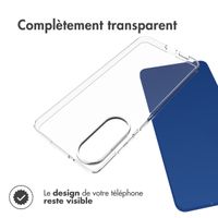 Accezz Coque Clear Samsung Galaxy S25 Edge - Transparent