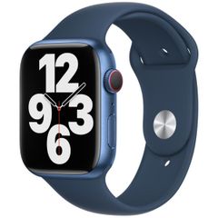 Apple Bracelet Sport Apple Watch Series 1 t/m 9 / SE (38/40/41 mm) | Series 10 / 11 (42 mm) - Abyss Blue