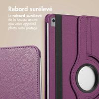 imoshion Coque tablette rotatif à 360° Apple iPad Air 3 (2019) / Pro 10.5 (2017) - Violet