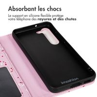 imoshion Étui de télephone portefeuille Design Samsung Galaxy S23 - Blush Berries