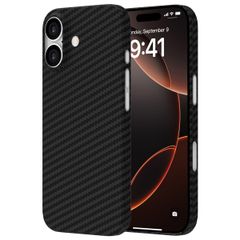 Accezz Coque Kevlar MagSafe Apple iPhone 17 - Noir