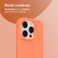 imoshion Coque Couleur Apple iPhone 16 Pro - Apricot Crush Orange