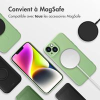 imoshion Coque Couleur avec MagSafe Apple iPhone 14 - Vert