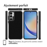 imoshion Coque Rugged Hybrid Carbon Samsung Galaxy A55 - Noir