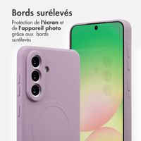 imoshion Coque Couleur avec MagSafe Samsung Galaxy A56 - Violet