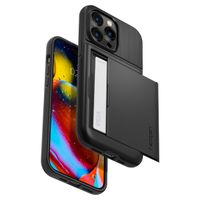 Spigen Coque Slim Armor CS iPhone 14 Pro - Noir