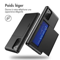 imoshion Coque arrière avec porte-cartes Samsung Galaxy S20 FE - Noir