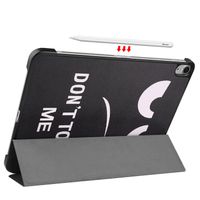 imoshion Coque tablette Design Trifold iPad Air 11 pouces (2024) M2 / Air 5 (2022) / Air 4 (2020) - Don't Touch