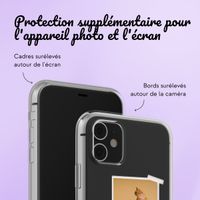 Coque personnalisée avec pellicule N°2 iPhone 11 - Transparent