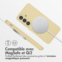 imoshion Coque Couleur avec MagSafe Samsung Galaxy S26 Plus - Vanilla