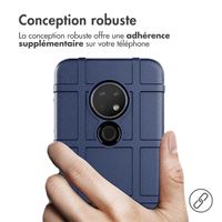 imoshion Coque Arrière Rugged Shield Nokia 6.2 / Nokia 7.2 - Bleu foncé