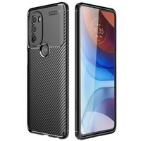 imoshion Coque silicone Carbon Motorola Moto G71 - Noir