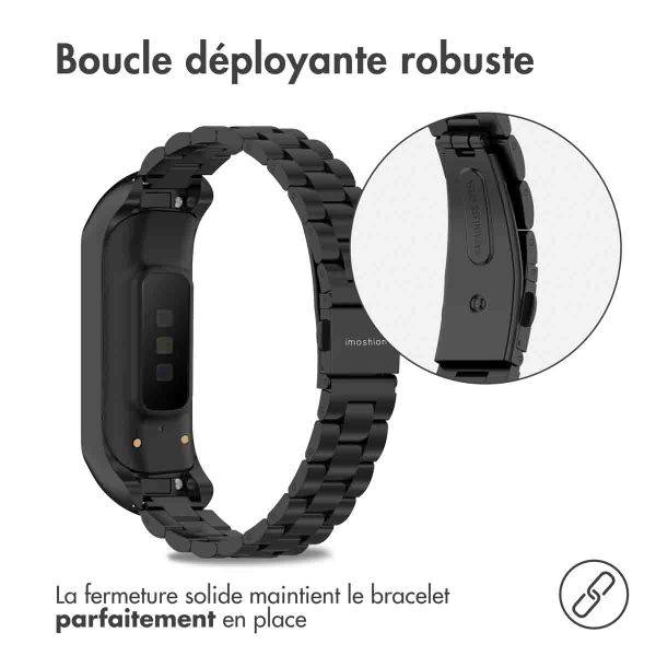 imoshion Bracelet en acier Samsung Galaxy Fit 2 - Noir