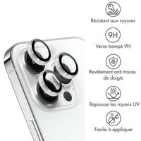 imoshion ﻿Lot de 2 protections d'objectif de caméra Apple iPhone 14 Pro / 14 Pro Max - Argent