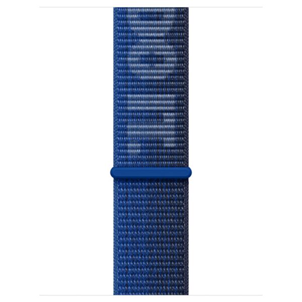 Apple Bracelet Nike Sport Loop Apple Watch Series 1 t/m 9 / SE (38/40/41 mm) | Series 10 / 11 (42 mm) - Game Royal / Midnight Navy