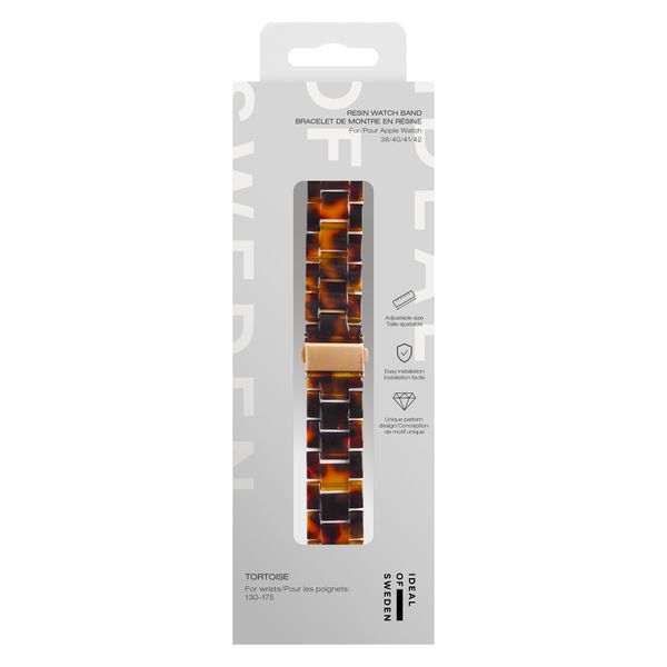 iDeal of Sweden Watch Band Limited Apple Watch Series 1 - 9 / SE (38/40/41 mm) | Series 10 / 11 (42 mm) - Tortoise