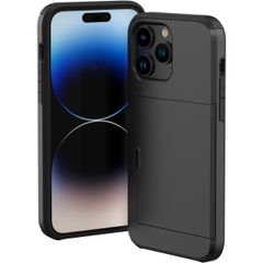 imoshion Coque arrière avec porte-cartes iPhone 14 Pro Max - Noir