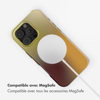 Selencia Coque arrière Vivid avec MagSafe Apple iPhone 16 Pro Max - Gradient Olive Dust