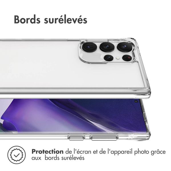 imoshion Coque Rugged Air Samsung Galaxy S23 Ultra - Transparent