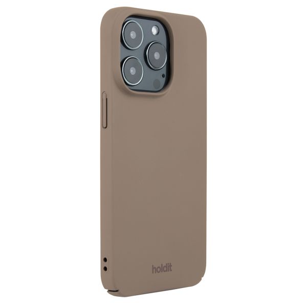 Holdit Coque Slim Apple iPhone 15 Pro - Mocha Brown