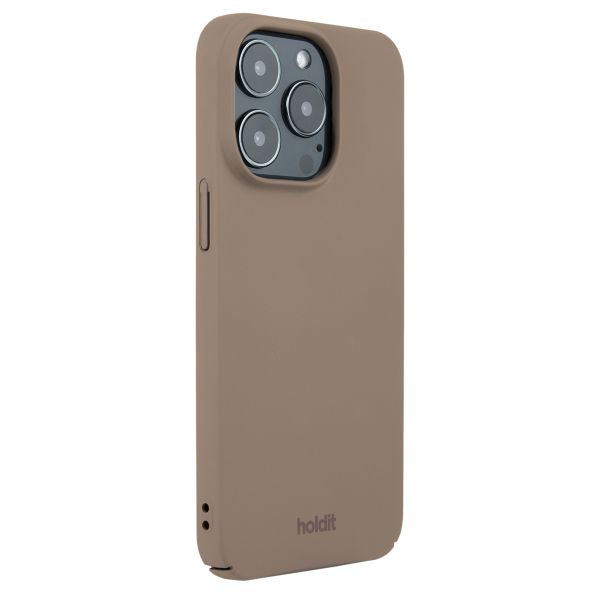 Holdit Coque Slim iPhone 15 Pro - Mocha Brown