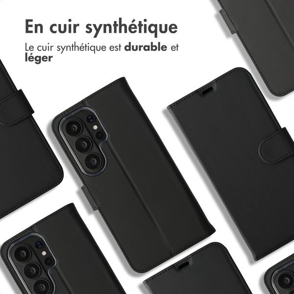 Accezz Étui de télephone Wallet Samsung Galaxy S26 Ultra - Noir