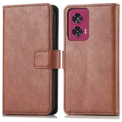 imoshion Étui de télephone portefeuille Motorola Edge 50 Fusion - Marron